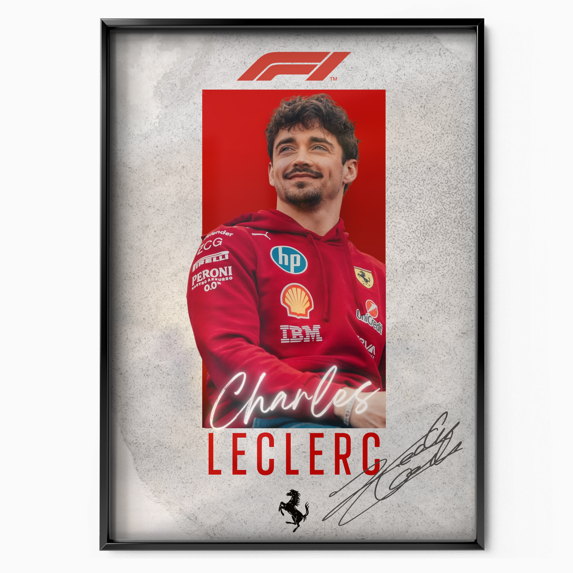 Charles Leclerc X Ferrari Original