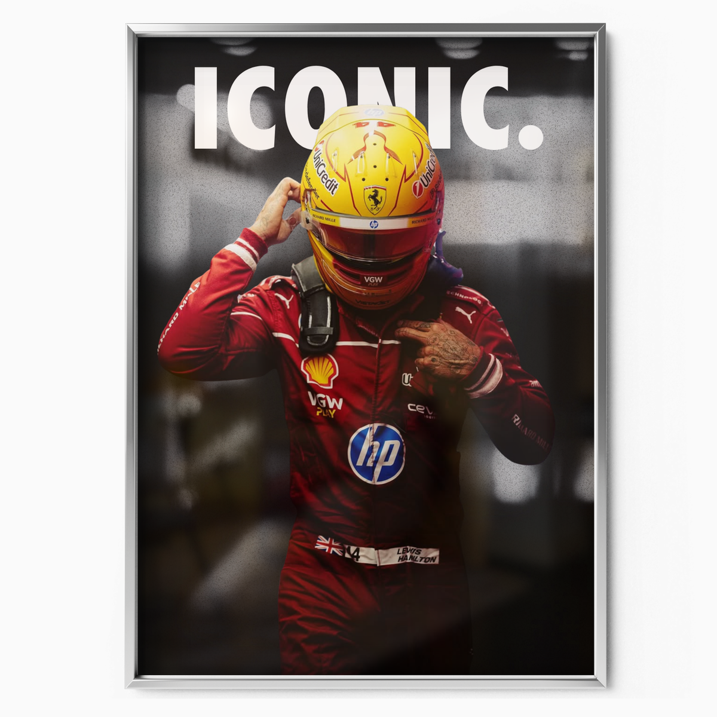 Lewis Hamilton 'iconic' 2025