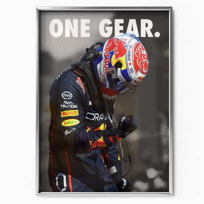 Max Verstappen 'one Gear'