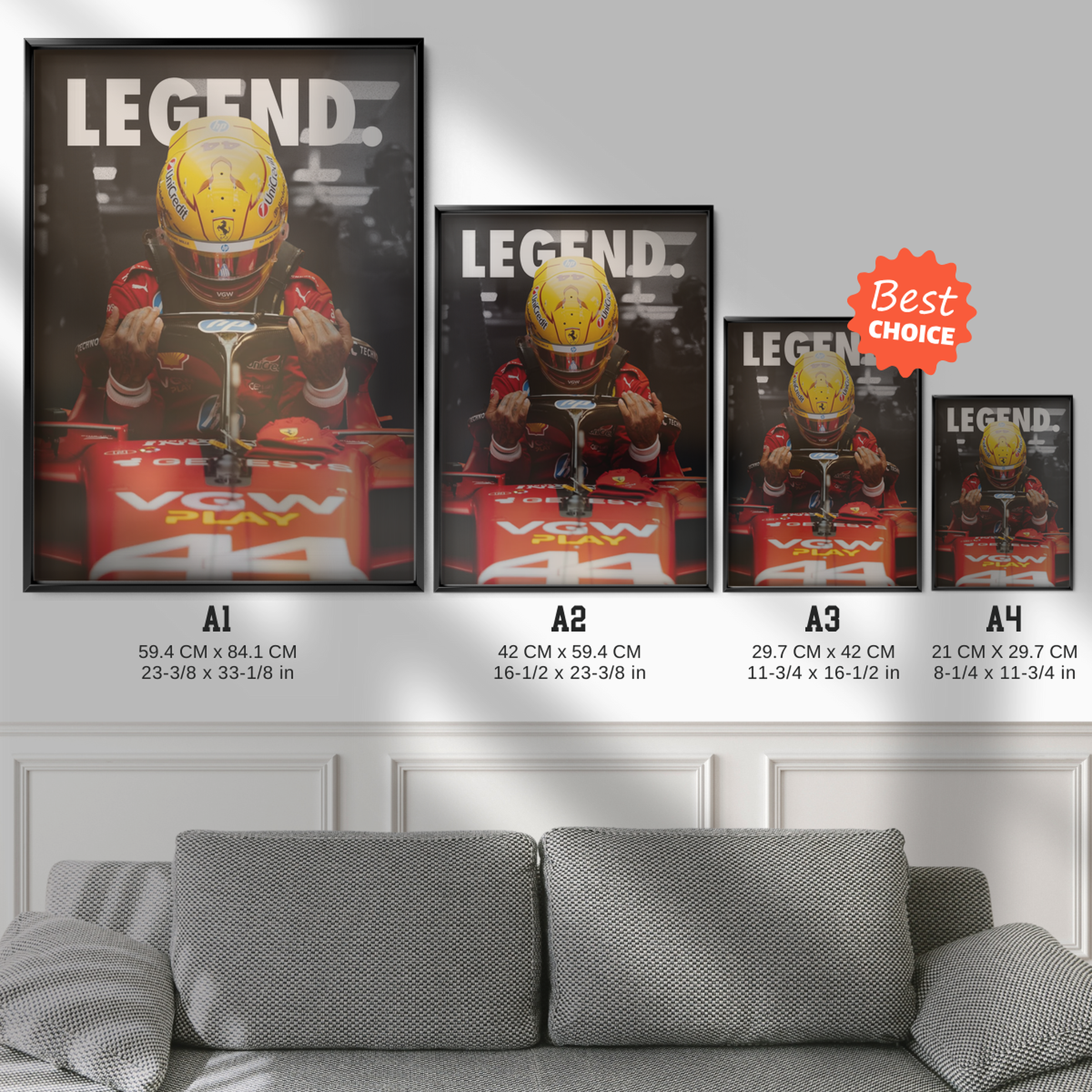 Lewis Hamilton X Ferrari 'legend'