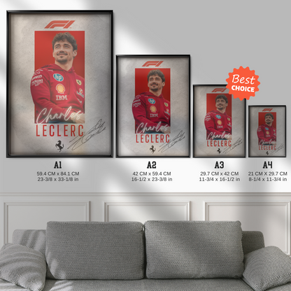 Charles Leclerc X Ferrari Original