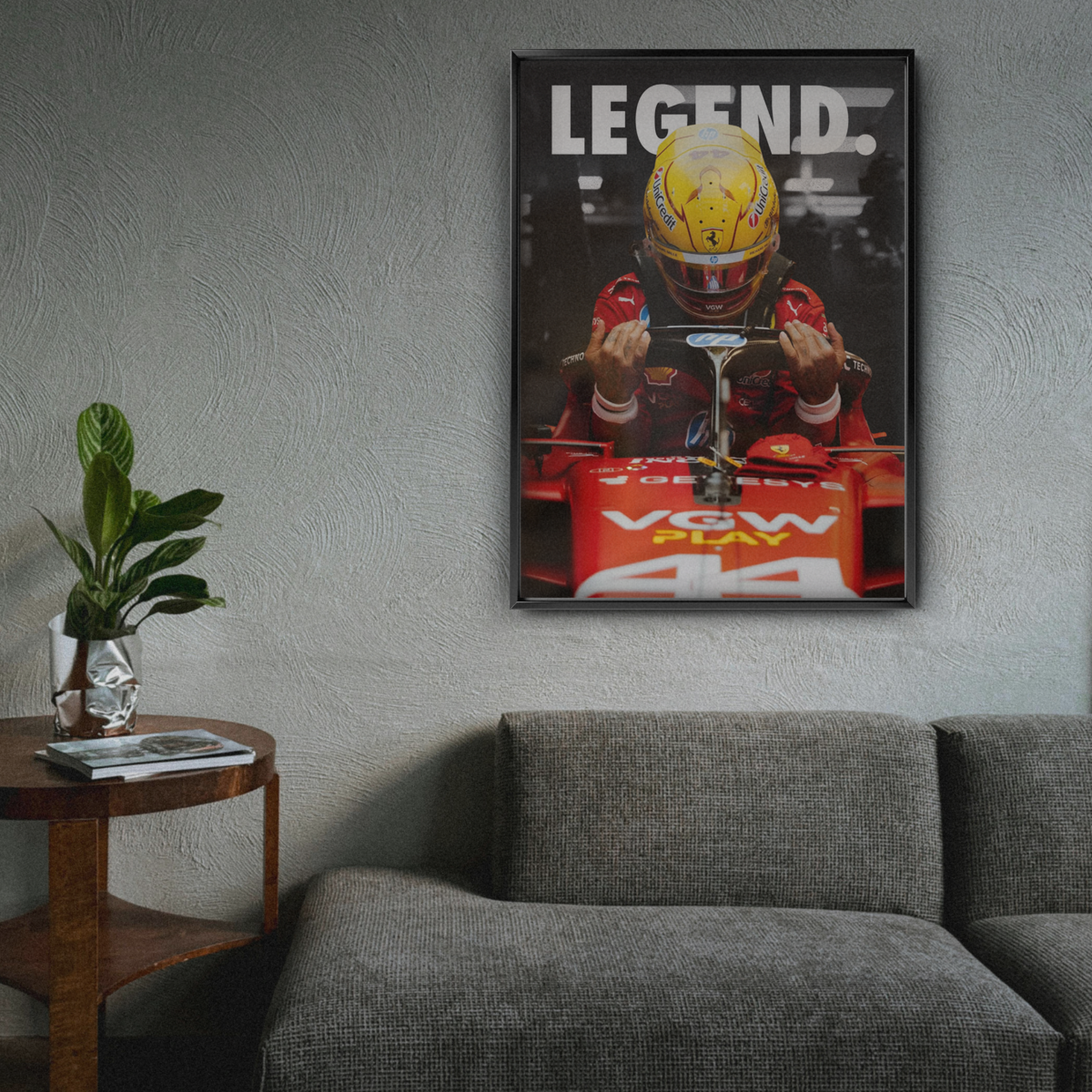 Lewis Hamilton X Ferrari 'legend'