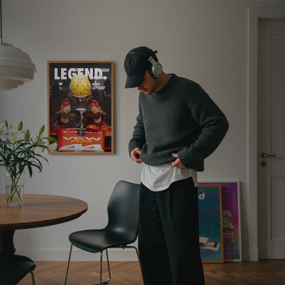 Lewis Hamilton X Ferrari 'legend'
