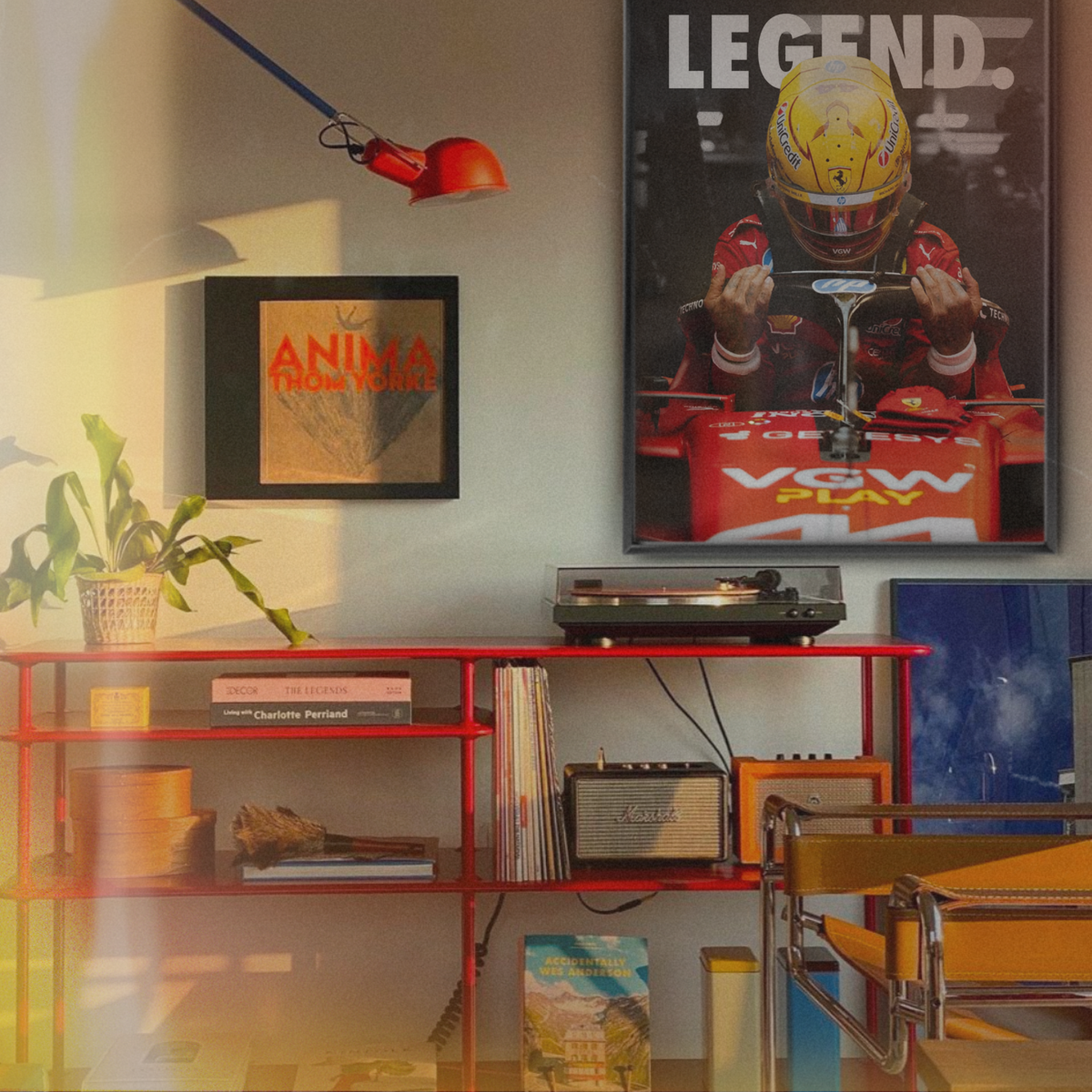 Lewis Hamilton X Ferrari 'legend'